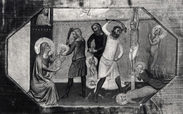 Vasari — Gerini Niccolò di Pietro e bottega - sec. XIV/ XV - Strage degli innocenti — insieme